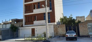 نمای ساختمان ساده دو طبقه