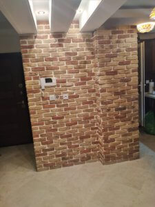 نحوه اجرای آجر نما زیر سقف