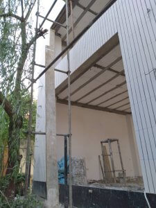 اجرای آجرنمای ساختمان