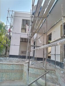 اجرای آجرنما دوغابی